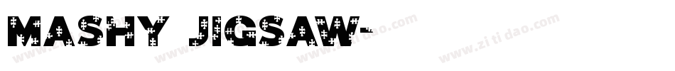 mashy Jigsaw字体转换